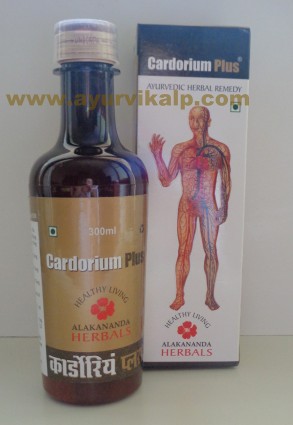 Alakanada Herbal, Cardorium Plus Syrup, Ayurvedic cardiac tonic to Improve blood circulation